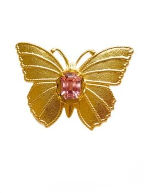 The Pink Reef Butterfly brooch. Brand new!